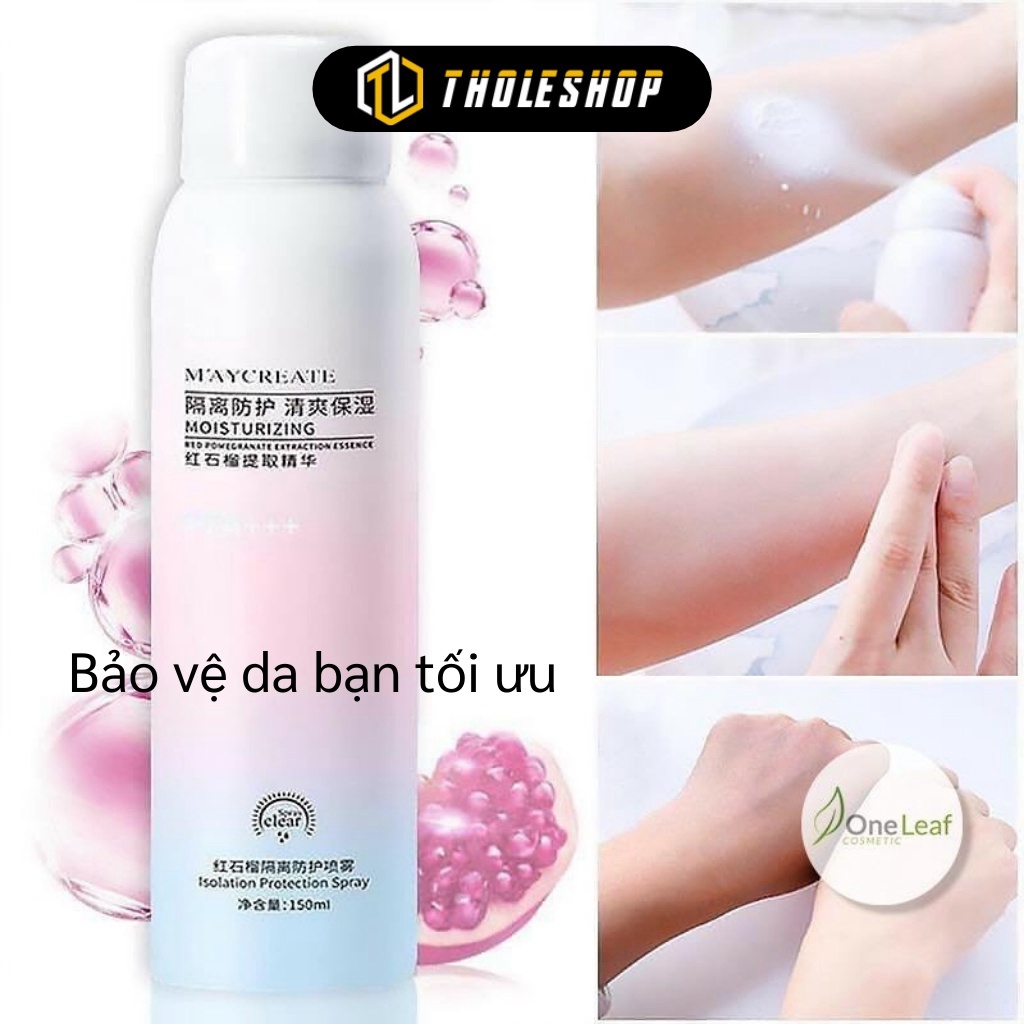 [SGD] Xịt Chống Nắng - Chai Xịt Chống Nắng Trắng Da Mayceate 150ml Bảo Vệ Da Khỏi Tia UV 6557