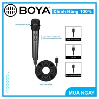 Micro cầm tay BOYA BY-HM2