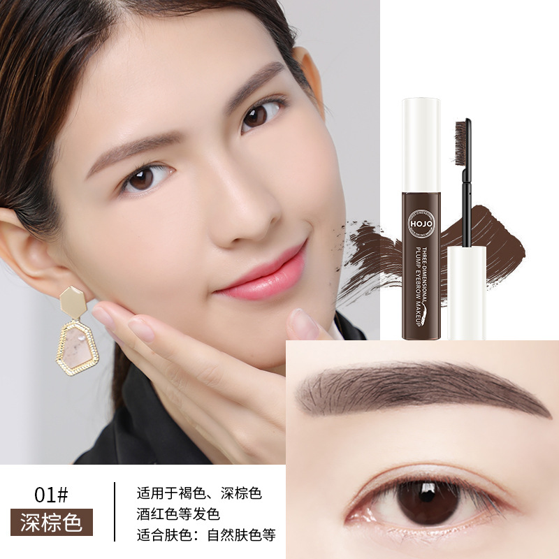 Kem nhuộm lông mày trang điểm phong phú ba chiều với đầu cọ siêu mịn không thấm nước và mồ hôi lâu trôi HOJO | BigBuy360 - bigbuy360.vn