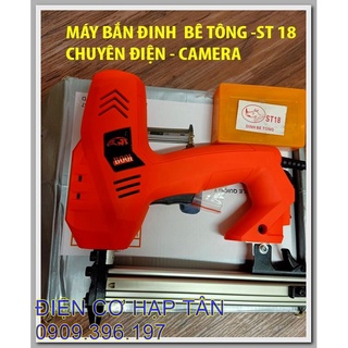 Máy bắn đinh bê tông 2300w - thi công điện - camera
