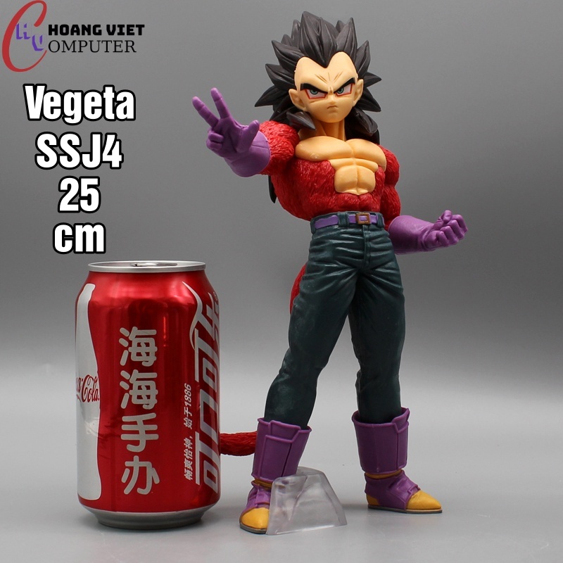 Bộ 3 mô hình Vegeta - Gogeta - Goku SSJ4 siêu nét cao 25cm - Siêu phẩm mới Dragon Ball