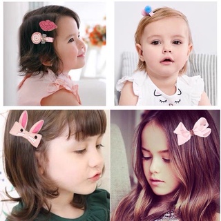 Set 18 món kẹp tóc cho bé style Hàn Quốc