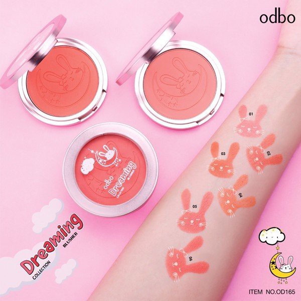 Phấn Má Hồng Odbo Dreaming Collection Blush OD165