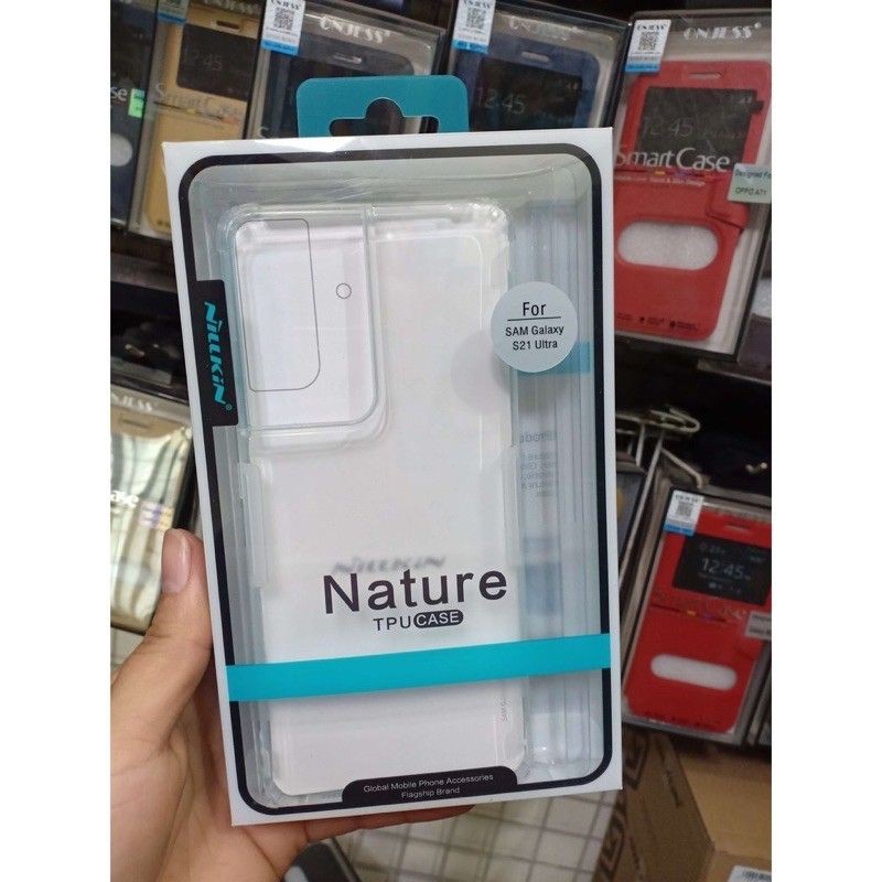 ỐP LƯNG DẺO CHÍNH HÃNG NILLKIN SAMSUNG S21 FE, S21, S21 plus S21 ultra.