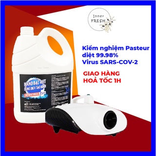 Nano bạc diệt khuẩn khử mùi tạo khói AHT 5 lít [Hàng chính hãng]
