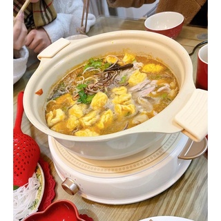 Bộ bếp từ kèm nồi lẩu chống dính gốm Ricopa - Hãng Iris Ohyama