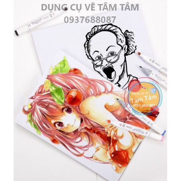 [ TÂM TÂM ]-Sổ vẽ marker, Marker pad-