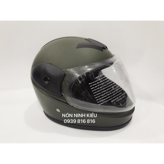 Mũ bảo hiểm Fullface Quân đội