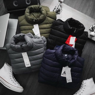 Áo phao nam siêu nhẹ, Áo khoác nam trần bông cao cấp AP