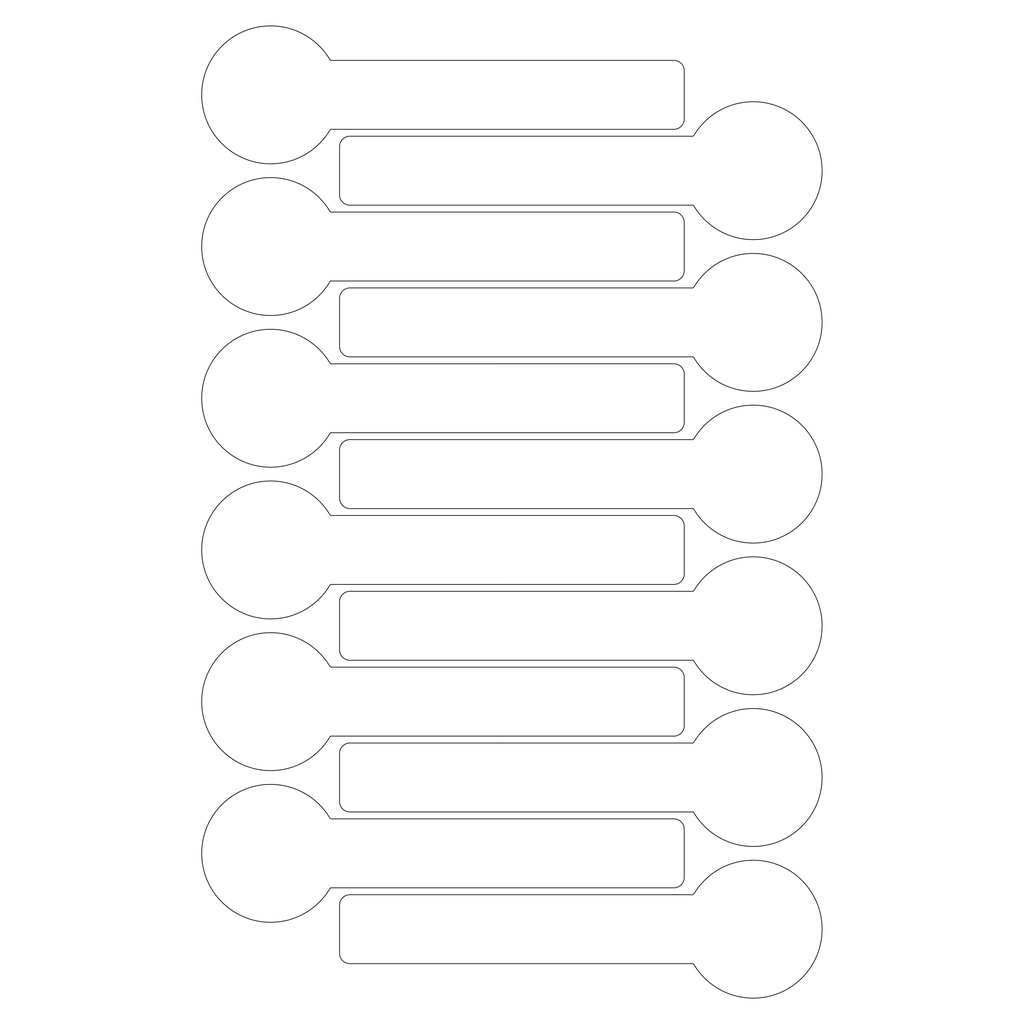 Nhận cắt giấy decal nhám mọi hình thù