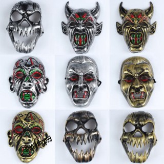 Mặt nạ Halloween hình đầu lâu ghê rợn-Mặt nạ xương -Mặt nạ đầu lâu trang trí BarberShop, Dector trang trí cửa tiệm