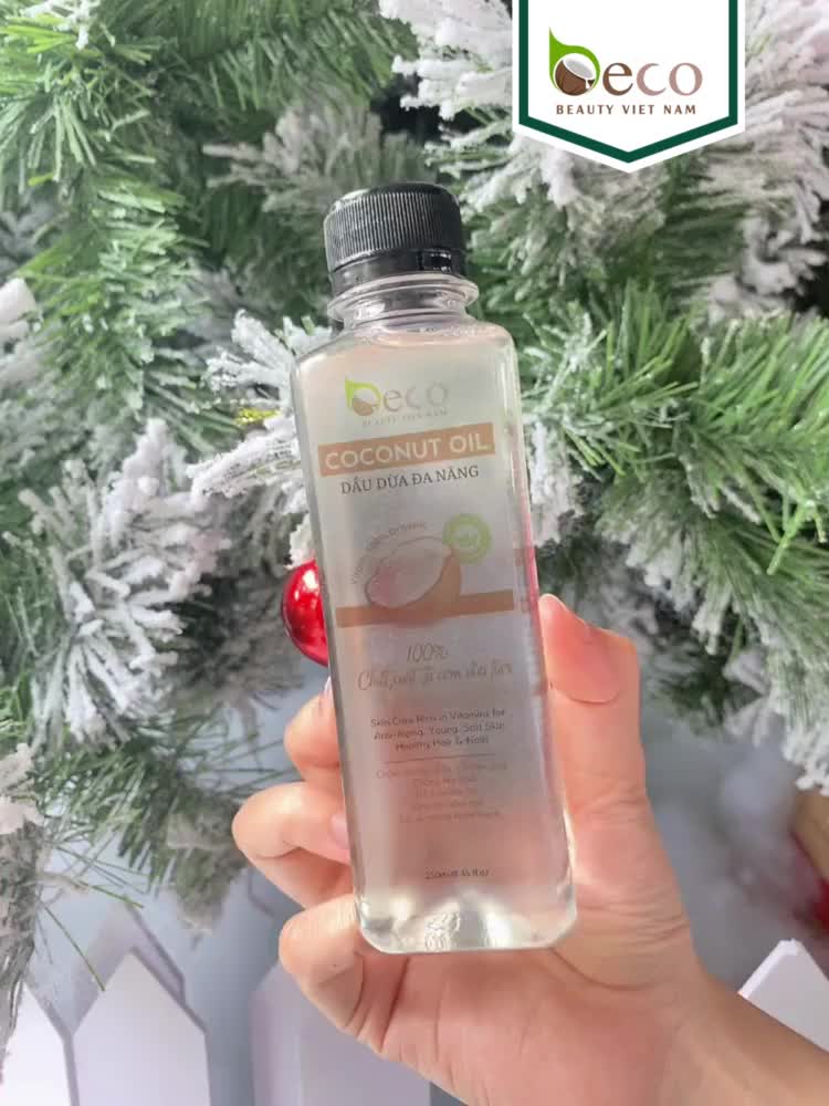 Dầu dừa đa năng Coconut Oil giúp dưỡng ẩm cho da khô, dưỡng tóc, dùng massage mặt và body | BigBuy360 - bigbuy360.vn