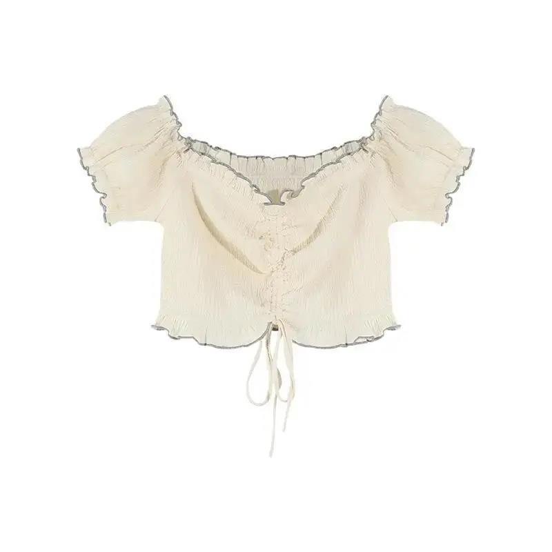 áo croptop Set áo trễ vai tay dài + áo 2 dây váy set sọt thiết kế mới cho phái nữ new