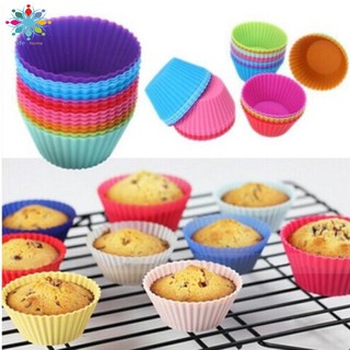 Cốc nướng bánh cupcake silicon