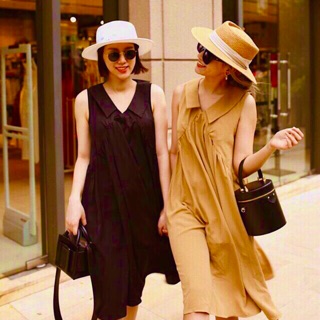 Đầm cổ sơ mi A.sos - VNXK