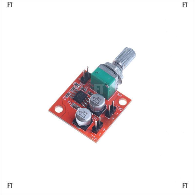 <FT> LM386 Electret Microphone Power Amplifier Board Gain 200 Times DC 3.7V-12V