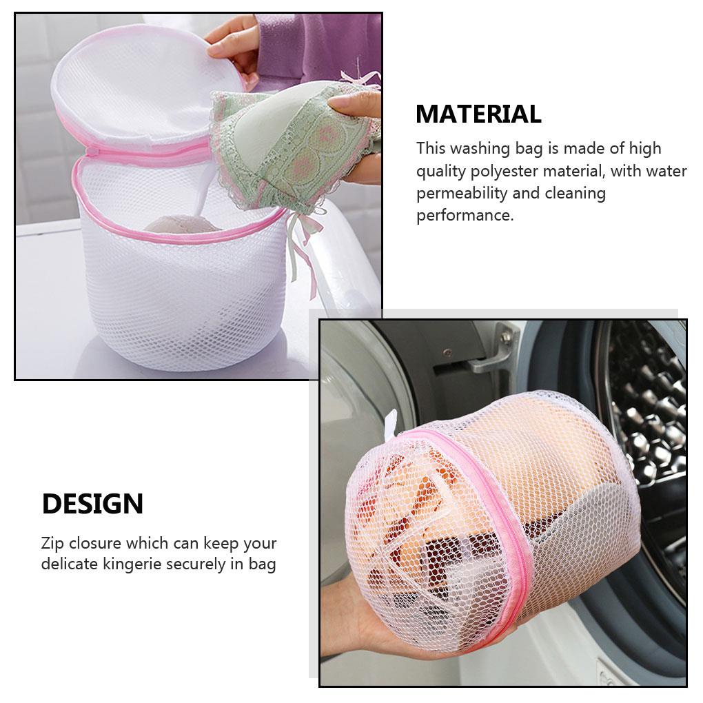 Túi Lưới Giặt Đồ Lót / Vớ Có Khóa Kéo ff86