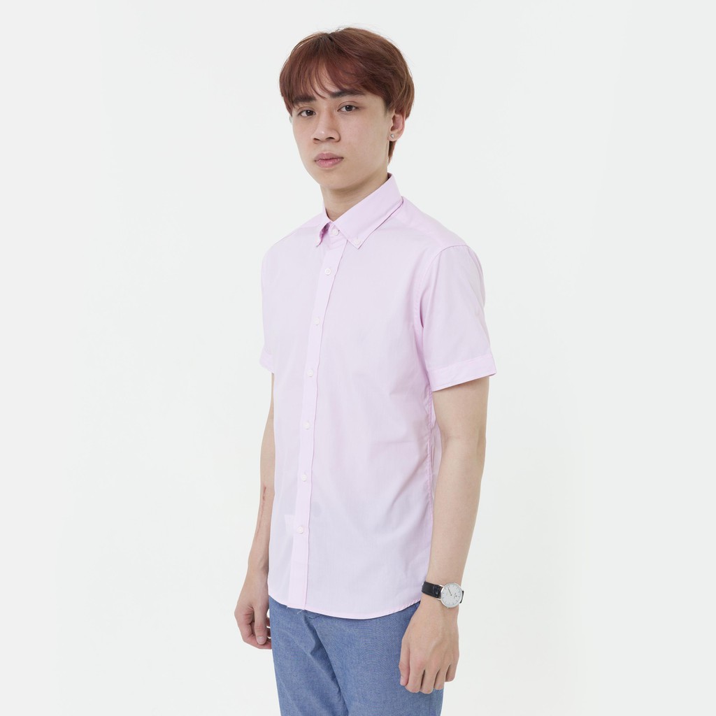 Áo sơ mi nam tay ngắn The Shirts Studio Hàn Quốc 42F2913PI