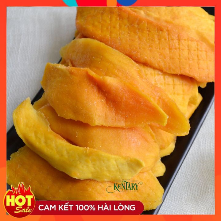 Xoài Cát Hòa Lộc sấy lạnh Kentary túi 200g🥭THƠM NGỌT TỰ NHIÊN🥭Loại ngon ít đường