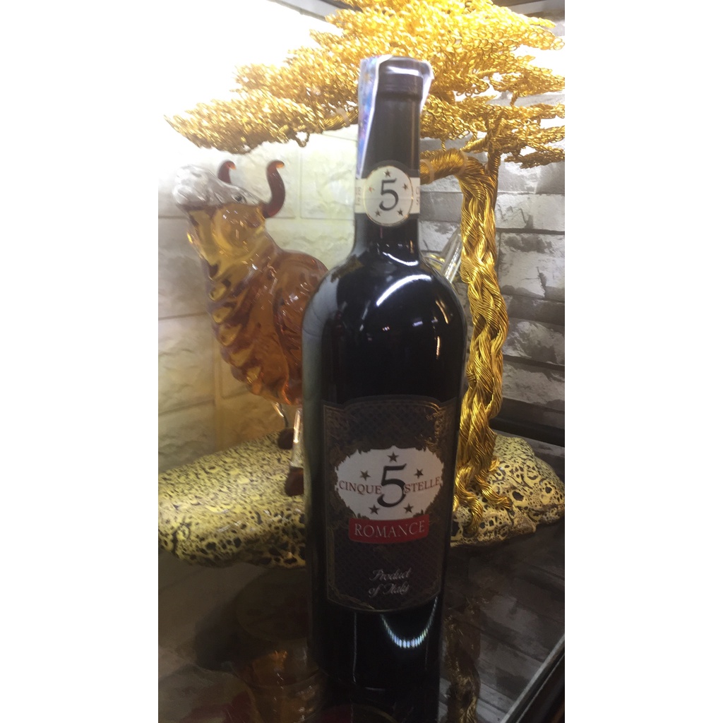 Vang ngọt Romance Cinque Stelle - Ý 750ML