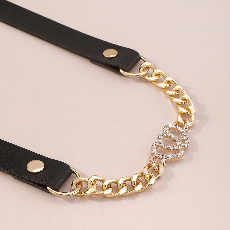 Vòng Cổ Choker Màu Đen Phong Cách Gothic Thời Trang