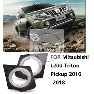 Khung bảo vệ đèn pha xe hơi mitsubishi l200 triton pickup 2016 2017 2018