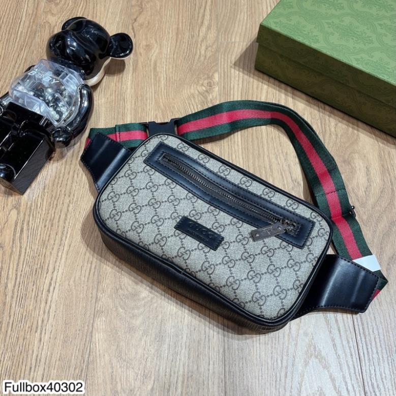 Túi Đeo Chéo Nam Chất Da Pu GC Khoá Kéo Siêu Cấp