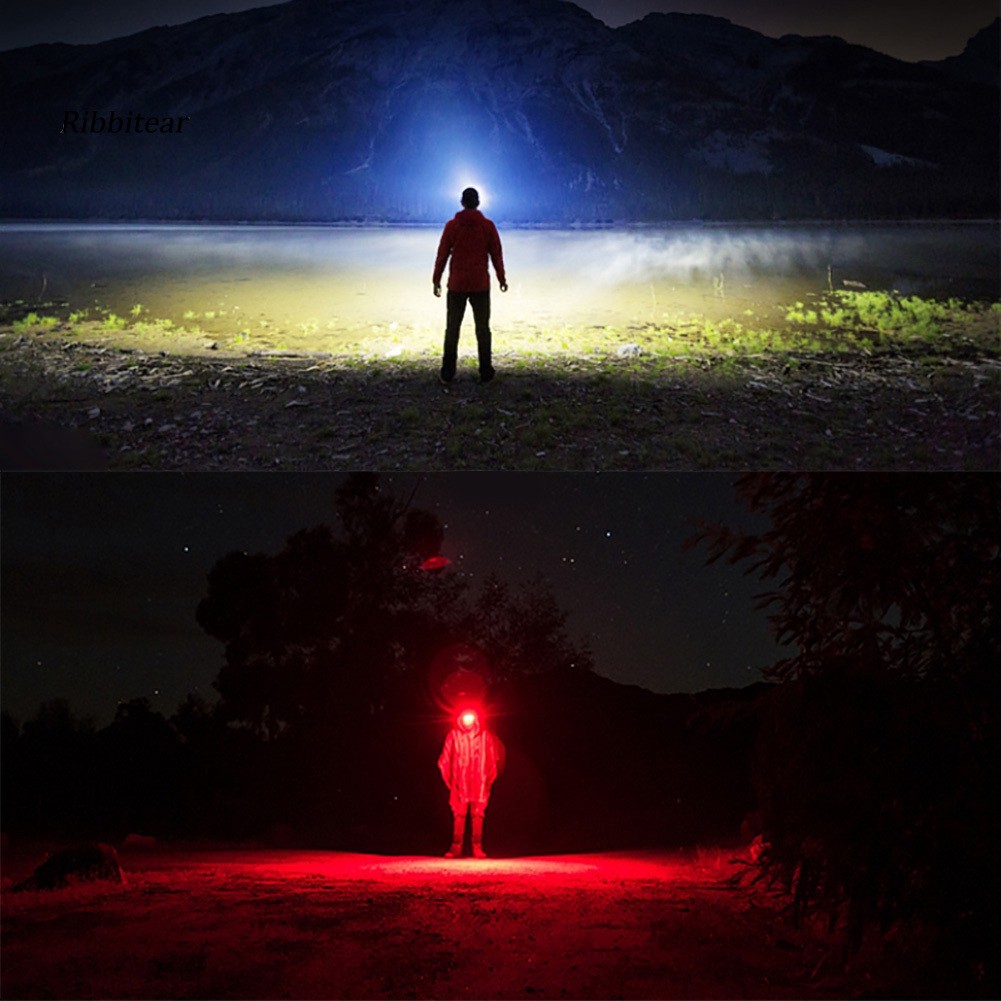 Đèn LED Đeo Đầu 5000LM Sạc USB Tiện Dụng Khi Đi Câu Cá / Cắm Trại