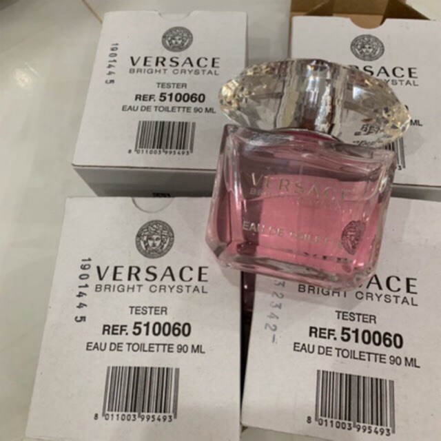 Nước hoa nữ tester versace bright crystal 90ml tester (hình thực tế tự chụp) | Thế Giới Skin Care