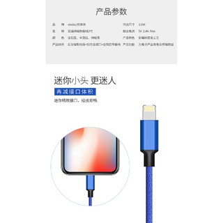 Usb Cable for Iphone 8 7 6 Plus 6s X Ipad Mini Fast Charging Cables for Andriod