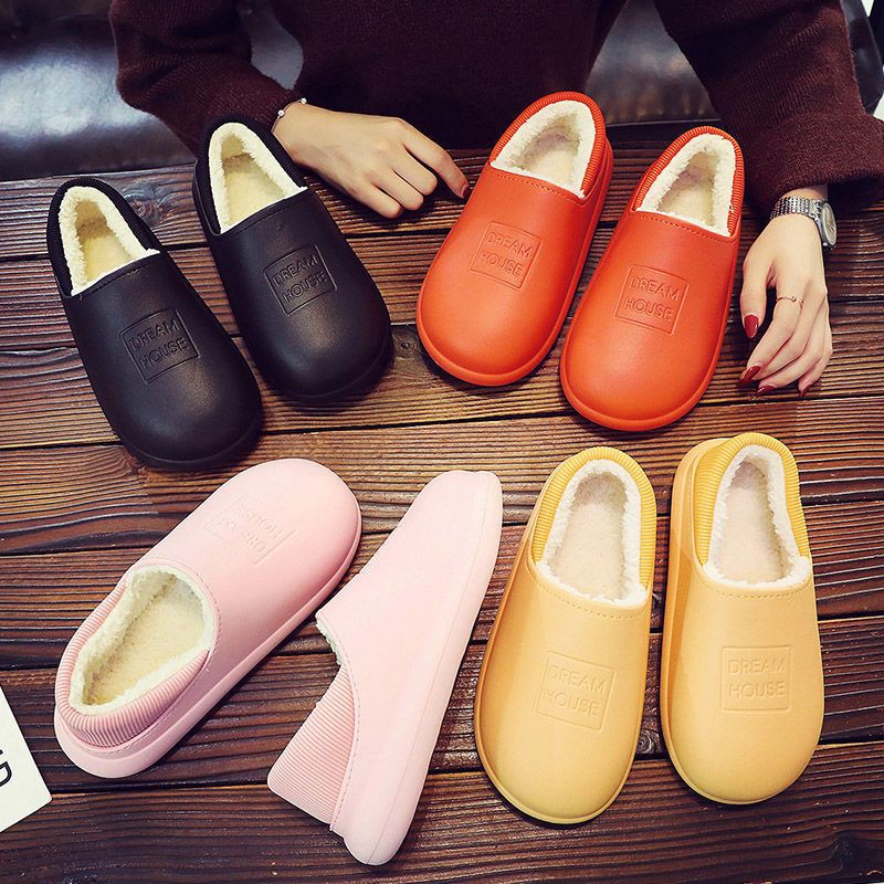 Giày cao su lót lông chống nước, chống trơn trượt hot hit