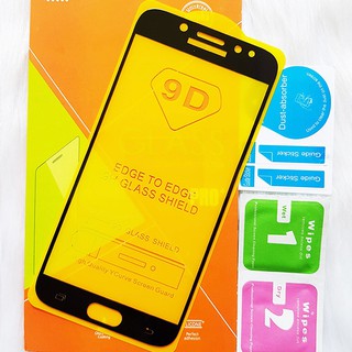 Kính Cường Lực Samsung J3 PRO Full Màn Hình Tặng Keo Chống Hở Viền