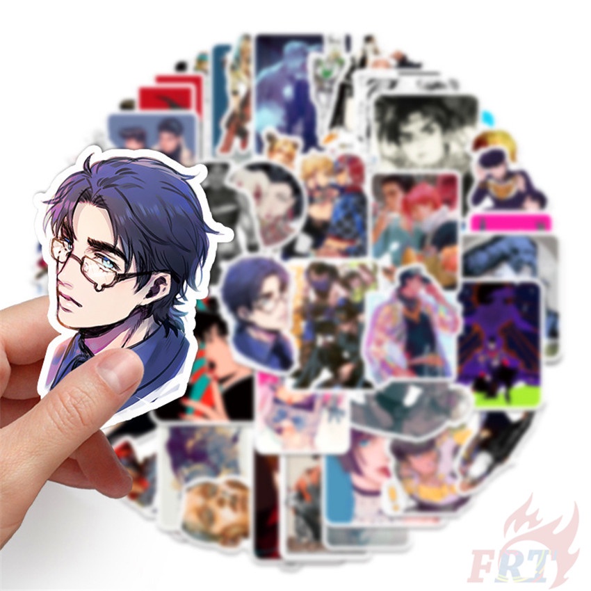 ❉ JoJo's Bizarre Adventure - Series 07 Anime Stickers ❉ 52Pcs/Set Fashion DIY Decals Doodle Stickers