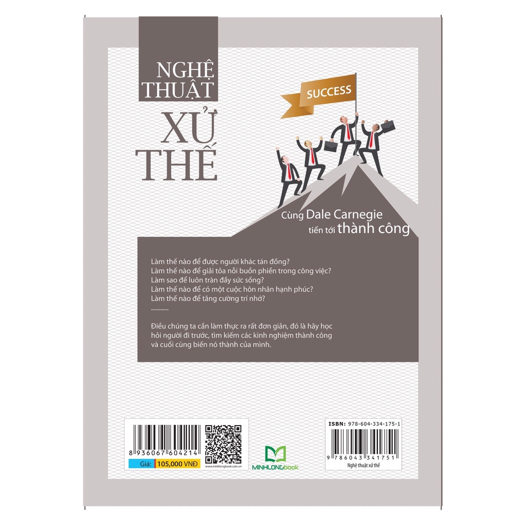 Sách: Nghệ Thuật Xử Thế - Cùng Dale Carnegie Tiến Tới Thành Công (Tái bản) - B105 - TSKN
