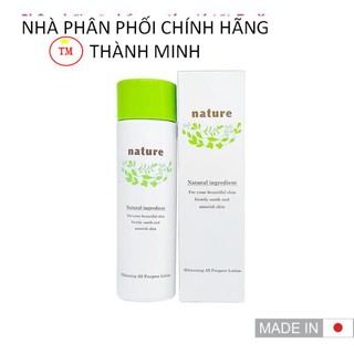 Nước dưỡng da và loại bỏ tế bào chết 2 trong 1 Naris Nature White 160ml