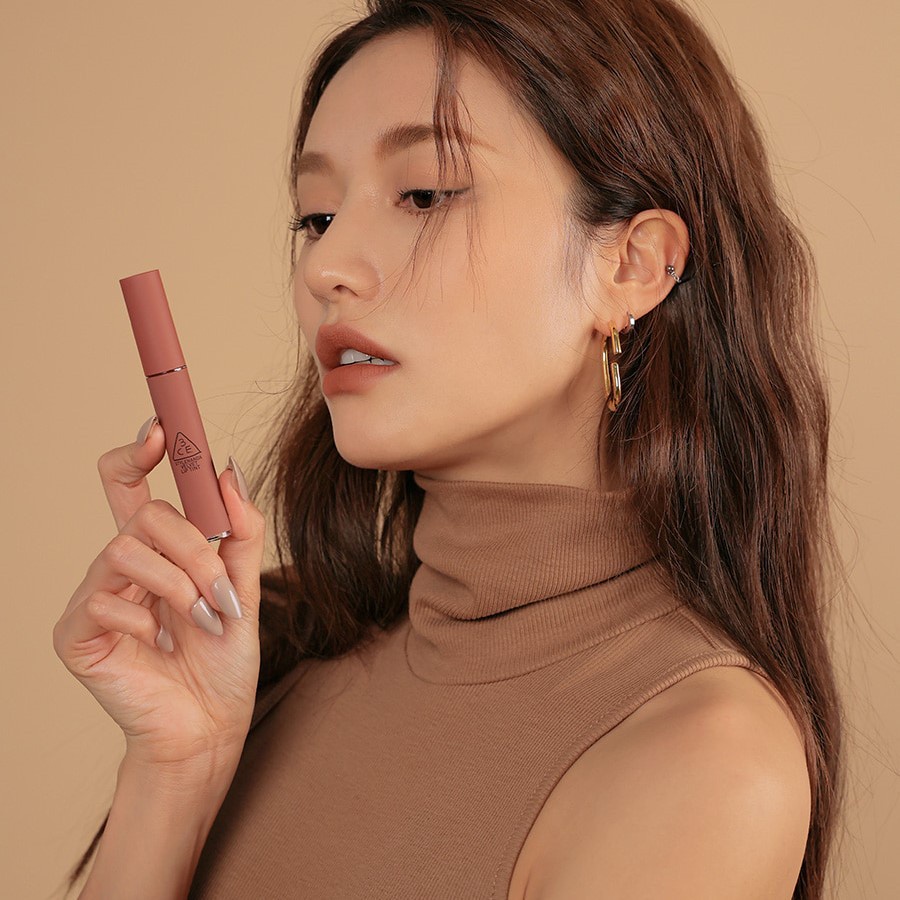 Son kem 3CE velvet lip tint #Walk N Talk #Nâu Đào Đậm | BigBuy360 - bigbuy360.vn