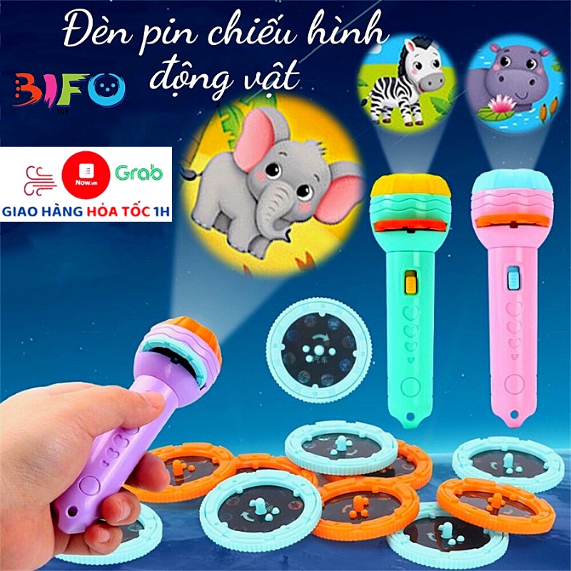 Combo đèn pin chiếu hình 3D 24 hình đã sẵn pin đồ chơi cho bé đèn chiếu nhiều hình dạng ngộ nghĩnh sắc nét