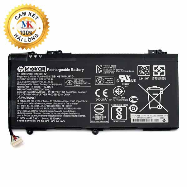 Pin Laptop Hp Pavilion 14-AL Type SE03XL