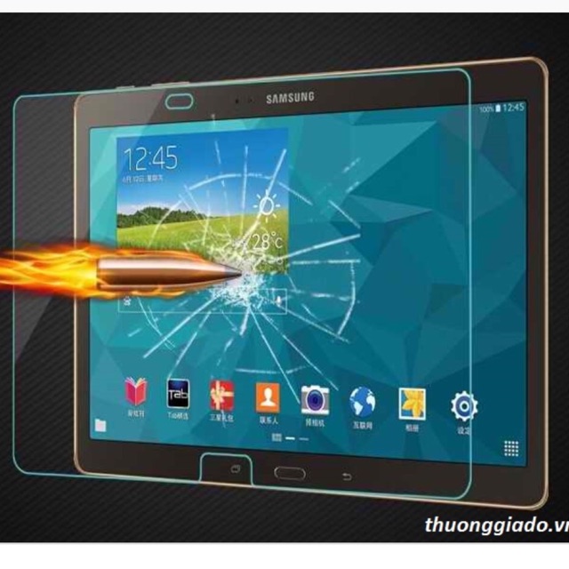 Kính cường lực Samsung Galaxy Tab S 10.5/ T800 chống vỡ, Xước màn hình