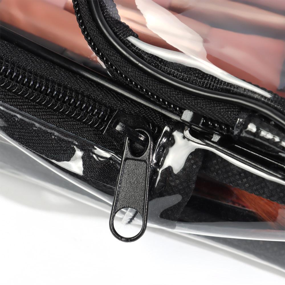 Túi Đeo Chéo Thể Thao Unisex Bằng PVC Trong Suốt