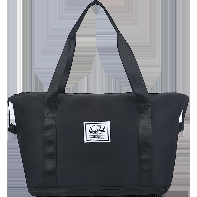 Túi xách JASMIN NOIR đeo vai cỡ lớn bằng vải oxford đơn giản thời trang cho nữ