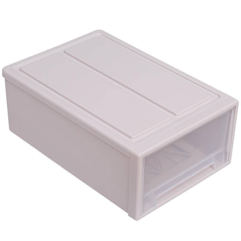 Tủ Nhựa Đựng Quần Áo / Chăn Mền Trong Suốt Chống Bụi Phong Cách Nhật Bản