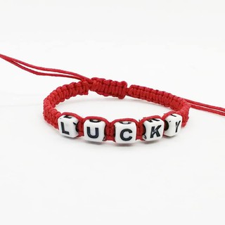 Vòng tay lucky - nhận làm chữ theo yêu cầu