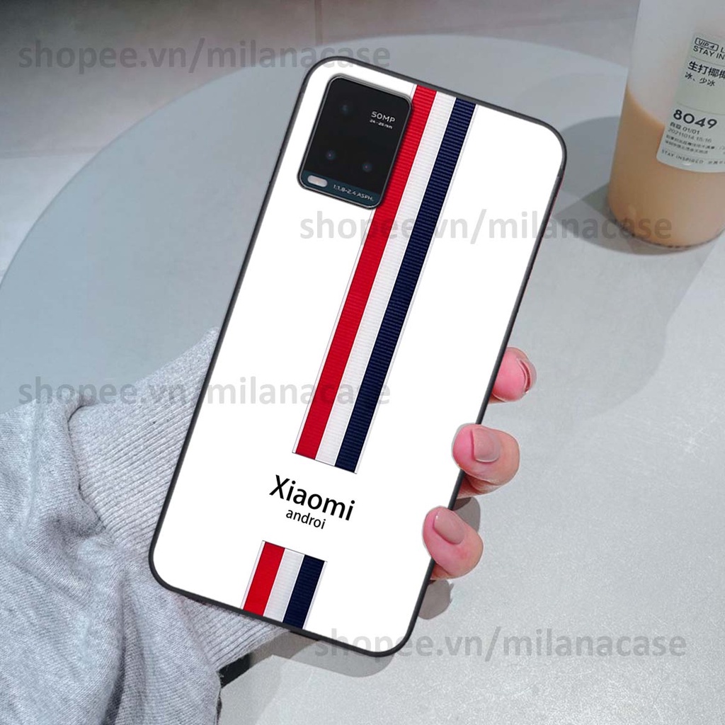 Ốp Vivo Y21 / Y21s / Y33s / T1x in giả da phong cách thể thao, cá tính, thời trang