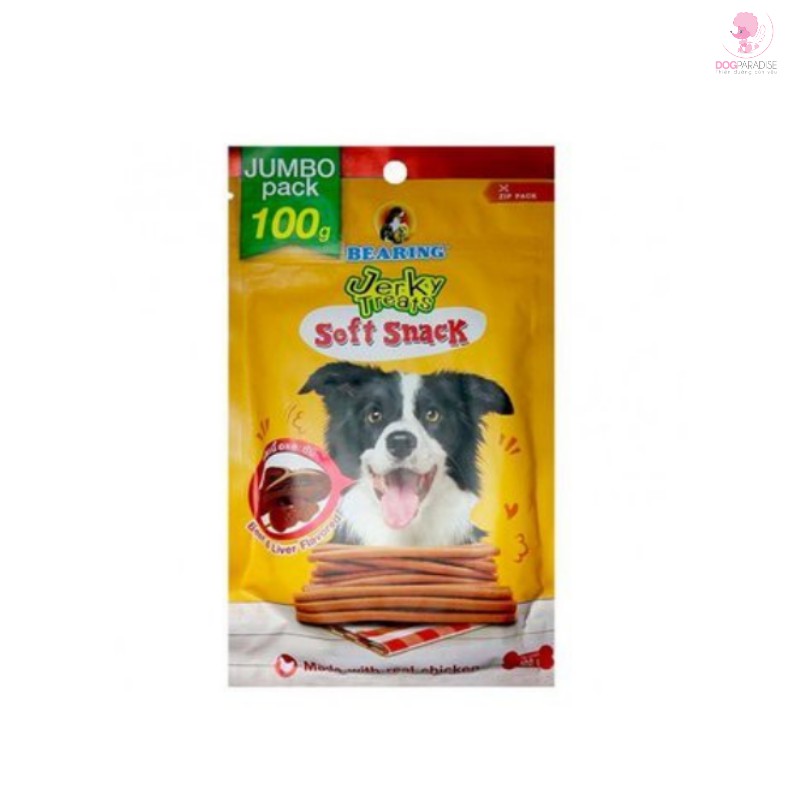 Snack mềm Jerky Treats | Bearing - 100g
