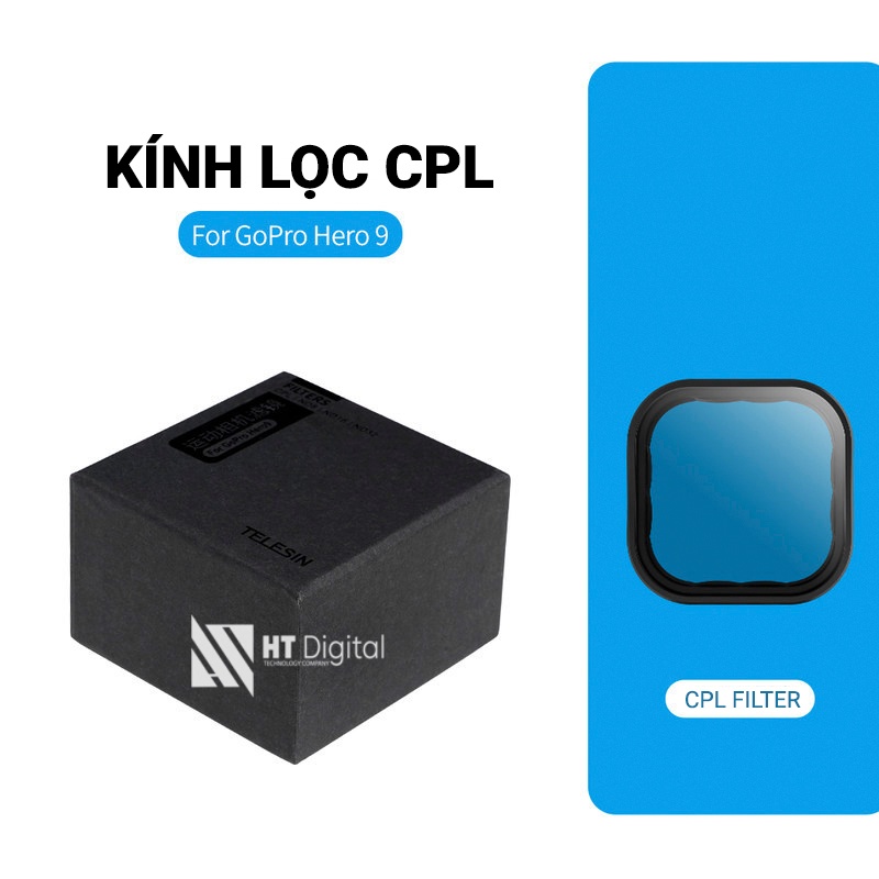 Kính lọc filter CPL TELESIN dành cho Gopro 9/10