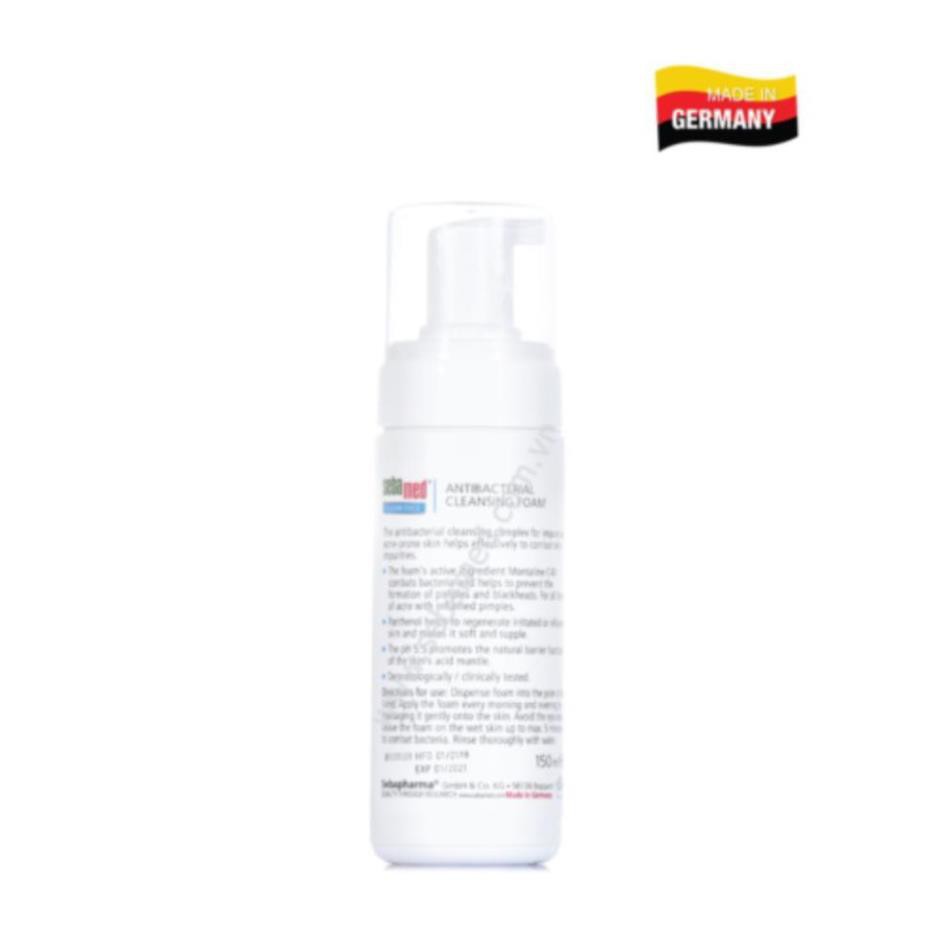 SỮA RỬA MẶT ANTI-ACNE KHÁNG KHUẨN SEBAMED pH5.5 - 50ml/150ML - ĐỨC | BigBuy360 - bigbuy360.vn
