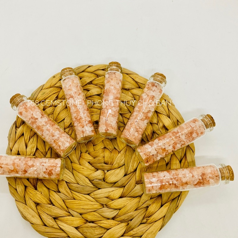 Lọ Muối Hồng HIMALAYA (Pink Salt) Thanh Tẩy Năng Lượng