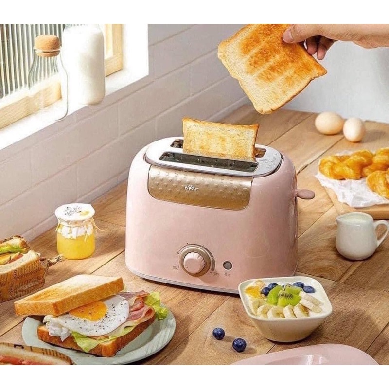 MÁY NƯỚNG BÁNH MÌ BEAR CHÍNH HÃNG -  DSL-601 - KẸP NƯỚNG LÀM BÁNH MỲ SANDWICH / WAFFLE / BÁNH QUẾ - DAUBE - MNB002