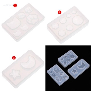 Khuôn silicon tạo hình mặt trăng và dấu chân mèo làm đồ trang sức